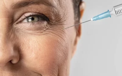 Botox para amenizar as rugas e suavizar as linhas de expressão