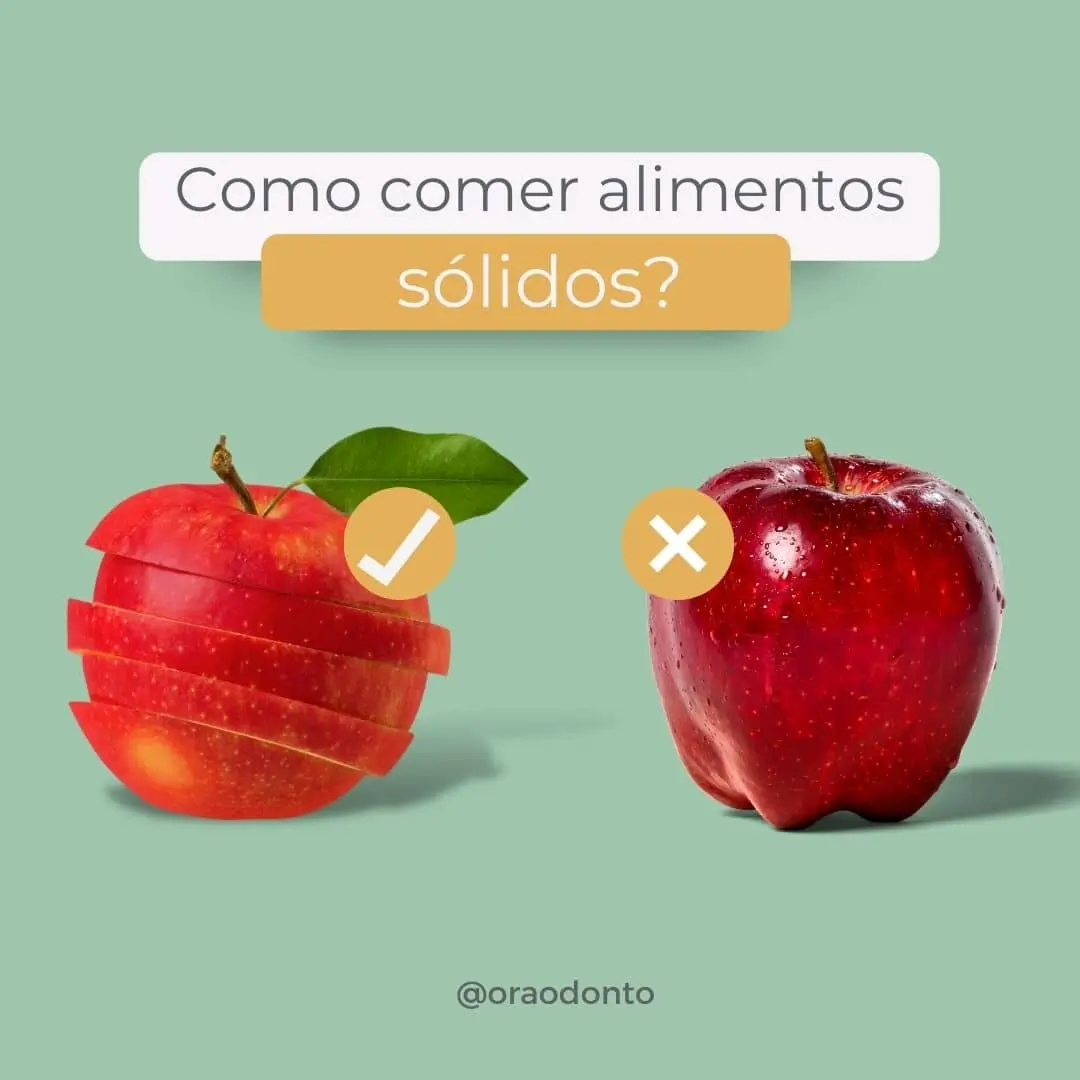 Como comer alimentos sólidos usando aparelho ortodôntico | Ora