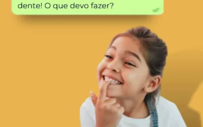 Meu filho está com manchas no dente. O que devo fazer?