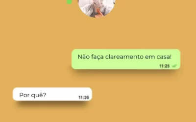 Não faça clareamento dental em casa