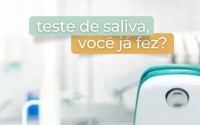 Teste de saliva. Você já fez?