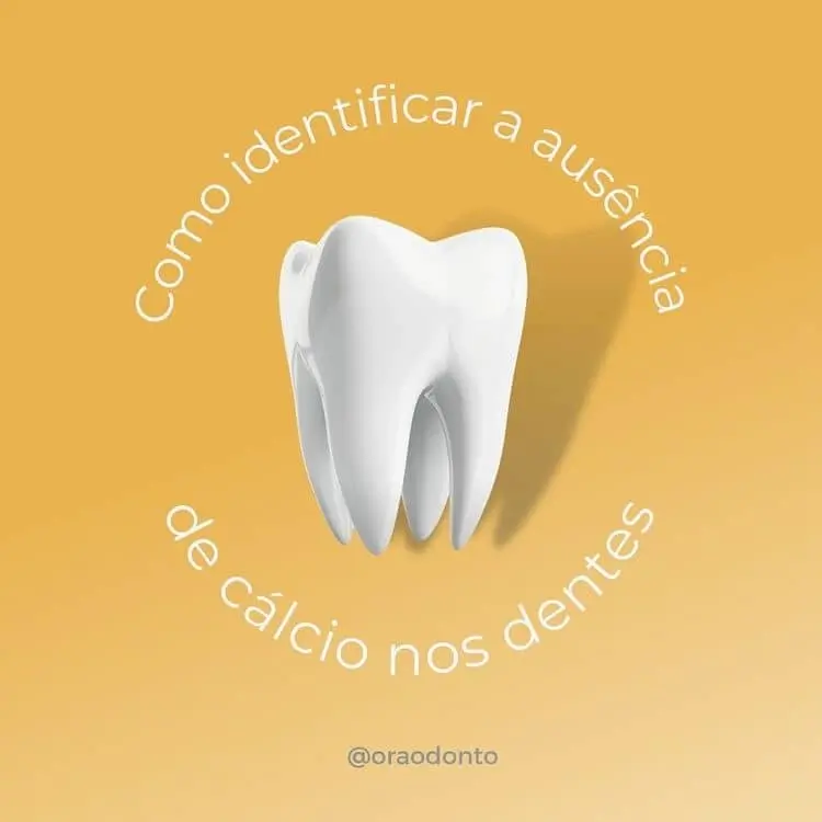 Como identificar a ausência de cálcio nos dentes | Ora