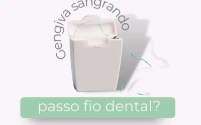 Gengiva sangrando: passo o fio dental?