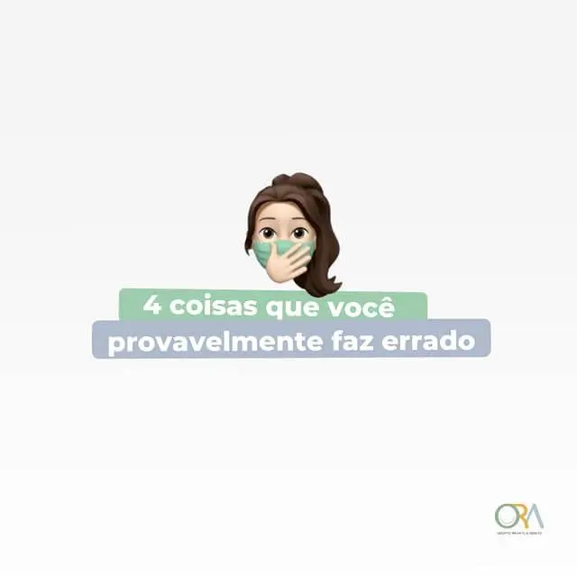 coisas que você provavelmente faz errado Ora