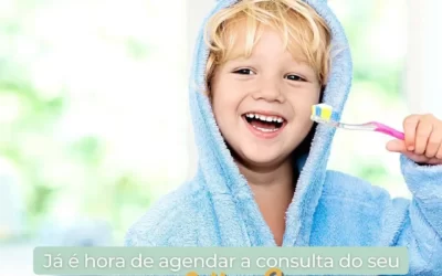 Saiba se já é hora de agendar a consulta do seu filho