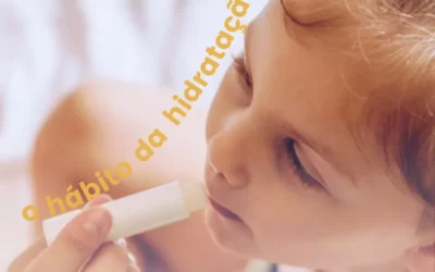 O hábito da hidratação labial